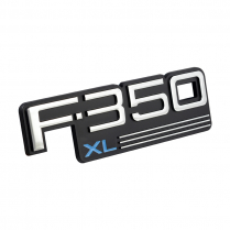 F-350 XL Name Plate - Front Fender - 1992-96 Ford Truck