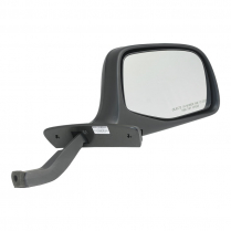 Outside Rear View Mirror Assembly - Right Hand - Manual - Chrome Cap - 1992-96 Ford Truck, 1992-96 Ford Bronco