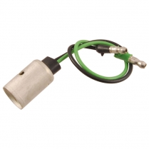 TAILLIGHT SOCKET 2-WIRE W/SOCK