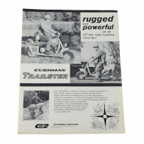 Trailster Insert Page - 1959-65 Cushman Scooter