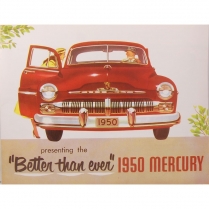 Sales Brochure - Mercury - 1950 Ford Car