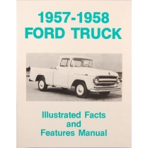 Book - Facts Manual - Truck - 1957-58 Ford Truck