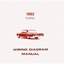 Book - Wiring Diagram Manual - Galaxie - 1962 Ford Car  