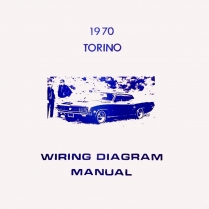 Book - Wiring Diagram Manual - Torino - 1971 Ford Car  