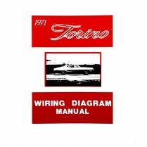 Book - Wiring Diagram Manual - 1971 Ford Torino