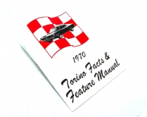Book - Facts Manual - Torino - 1971 Ford Car  