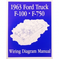 Book - Wiring Diagram Manual - Truck - 1963 Ford Truck