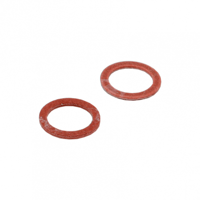 Banjo Bolt Fiber Gasket - 7/16 inches - 1960-62 Ford Tractor 3/4 view