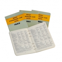 NOS** 60 PASSENGER DATA BOOK