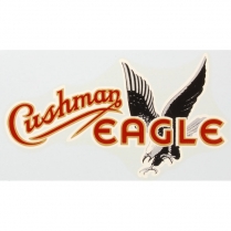Eagle Decal - Adhesive Sticker - 1950-54 Cushman Scooter