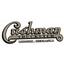 Truckster Decal - Adhesive Sticker - 1950-60 Cushman Scooter