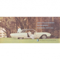 Owners Manual - 1963 Ford Car