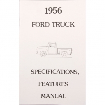 SPECIFICATION FEATURES MANUAL