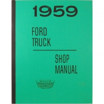 Shop Manual - 1959 Ford Truck