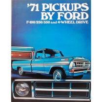 Sales Brochure - F-Series Truck - 1971 Ford Truck