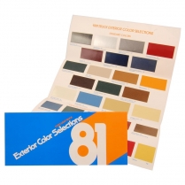 Exterior Color Selections - 1981 Ford Truck