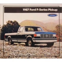 Sales Brochure - F-Series - 1987 Ford Truck