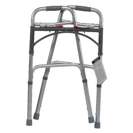 Adult Two Button Folding Walker