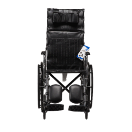 DynaRide Reclining Wheelchair - 18" x 16" w/ Detach Desk Arm