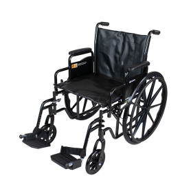 DynaRide S2 20x18" Wheelchair, desk armrest, footrest