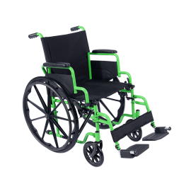 GreenLine Wheelchair 16"x16"  With Foot Rest