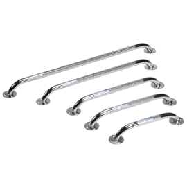 Chrome Knurled Grab Bar