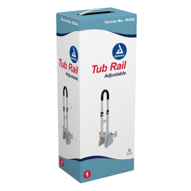 Tub Rail - Adjustable Height Clamp-On