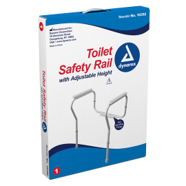 Toilet Safety Rail - Adjustable Height