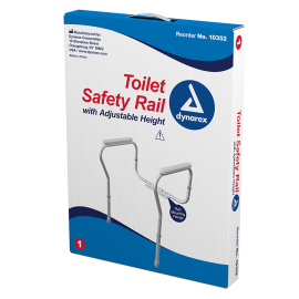 Toilet Safety Rail - Adjustable Height