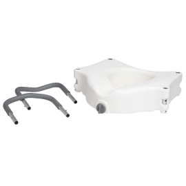 Raised Toilet Seat w/ Arms