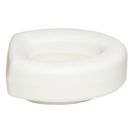 Molded Raised Plastic Toilet Seat