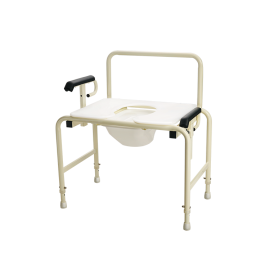 Bariatric HD Drop Arm Commode