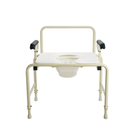 Bariatric HD Drop Arm Commode