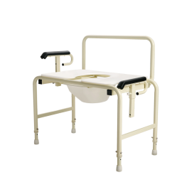 Bariatric HD Drop Arm Commode