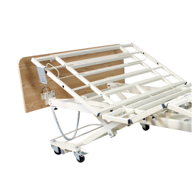 DB300 Bariatric LTC 5 Function Low Bed - Wood Boards - Cherr