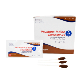 Povidone Iodine Swabsticks