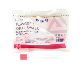 Oral Swabsticks, Flavored w/ Dentrifice