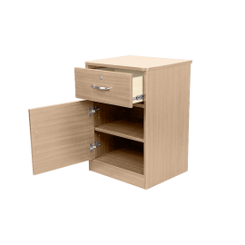 One Door / One Drawer Nightstand