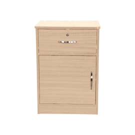 One Door / One Drawer Nightstand