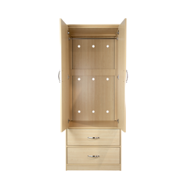 Two Door / Two Drawer Wardrobe