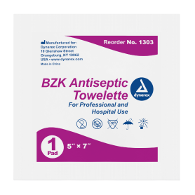 BZK Antiseptic Towelettes