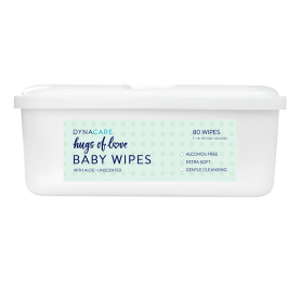 Hugs of Love Baby Wipes Unscented Tub