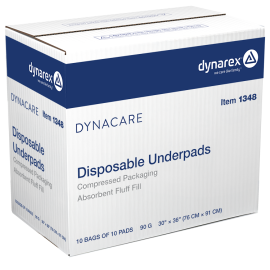 Disposable Underpads w/ Polymer