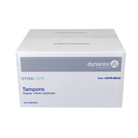 Regular Tampons Plastic Applicator - Bulk