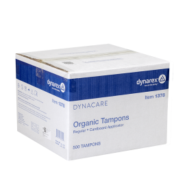 Organic Tampon Regular Cardboard Applicator