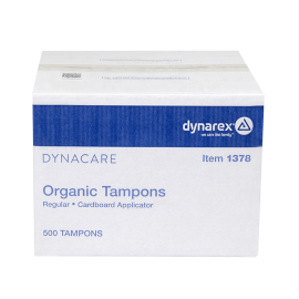 Organic Tampon Regular Cardboard Applicator