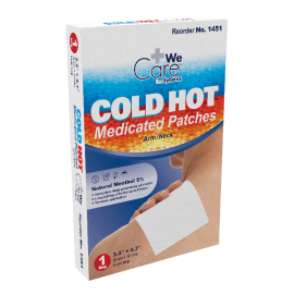 Cold Hot Medicated Patches - Arm/Neck