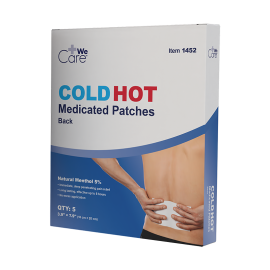 Cold Hot Medicated Patches - Back