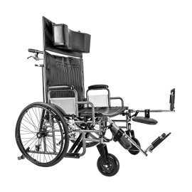 Bariatric Reclining Wheelchair w/ ELR 28"