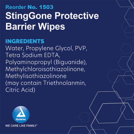 StingGone Protective Barrier Wipes